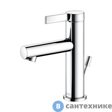 картинка Смеситель Keuco IXMO PURE 59502011000 однорычажный для умывальника 100, с гарнитурой, хром