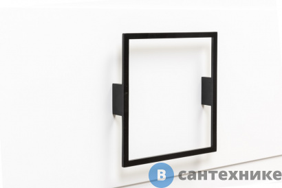 картинка Ручка скоба La Fenice Cubo черная 160 мм (FNC-04-CUB-N-168)