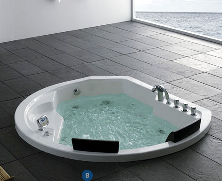 Акриловая ванна Gemy G9053 K (1850*1620*740)