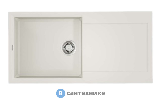 Кухонная мойка OMOIKIRI Sakaime 100-WH белый (4993887)