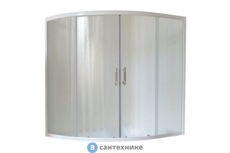 Душевая штора Royal Bath RB 150ALP-С 1500x1000x1500 (шиншилла) (RB150ALP-C)
