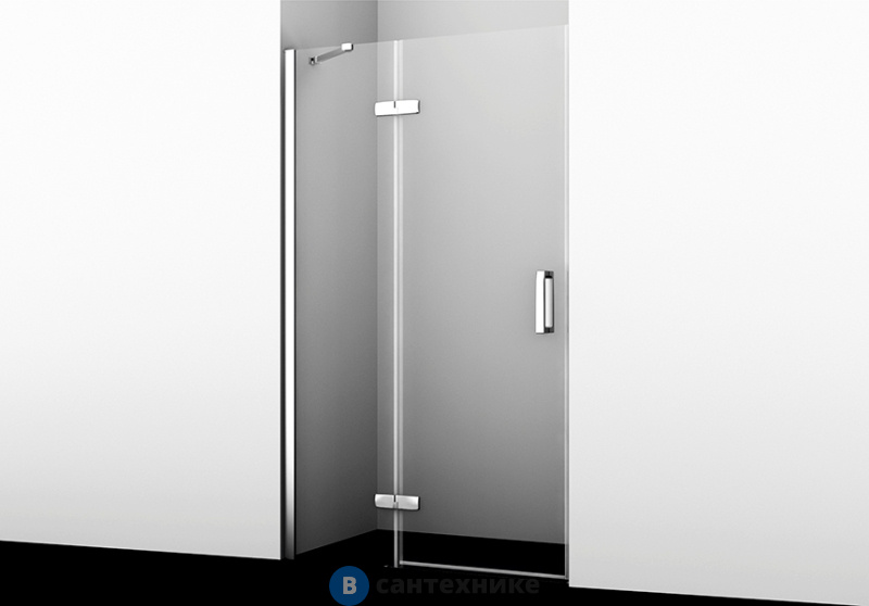 Душевая дверь WasserKRAFT Aller 10H05L, распашная на петлях, левая