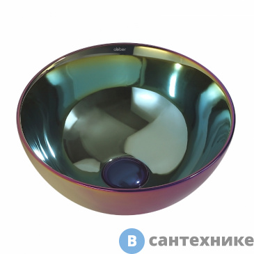 картинка Раковина ABBER Bequem AC2106Regen хамелеон накладная