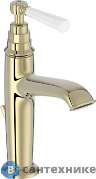 картинка Смеситель Jacob Delafon CLEO 1889 E24307-BGG для раковины с д/к, глянцевое золото