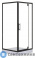 картинка Душевой уголок Loranto CS-604A 90*90*200 R/L с низким поддоном 13 см. прозрачное стекло, профиль чёрный