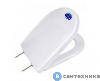картинка Сиденье для унитаза Santek 1.WH30.1.806 АЛЬКОР дюропласт (белый)