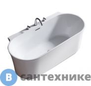 Ванна акриловая BelBagno BB409-1700-800 отдельностоящая, овальная 170х80