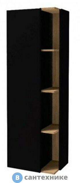 Колонна Jacob Delafon TERRACE EB1179G-M61 левая, мягкий чёрный (50х35х150)