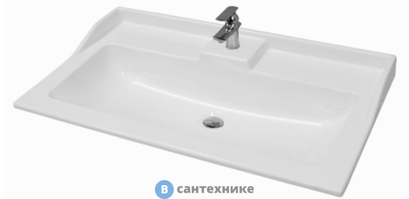 Раковина Акватон Фабиа 800 белая (1A708031FB010)