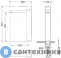 картинка Смеситель Timo Selene 3011/17F для накладной раковины