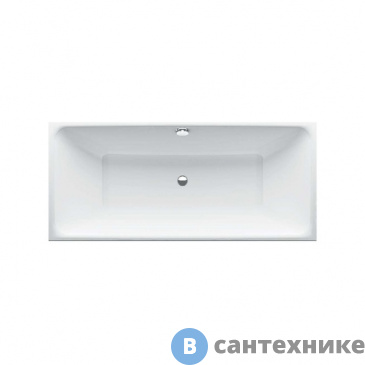 картинка Ванна Bette Loft с шумоизоляцией 180х80, BetteGlasur® Plus (3172-000 PLUS), без ножек и сифона