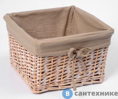 картинка Плетеная корзина WasserKRAFT Kammel WB-180-L прутья ивы