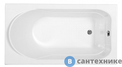 картинка Акриловая ванна Aquanet WEST 120*70 к/с68 (205558)