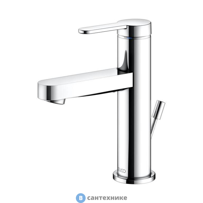 Смеситель Keuco IXMO FLAT для умывальника 100, с гарнитурой, хром (59502013000)