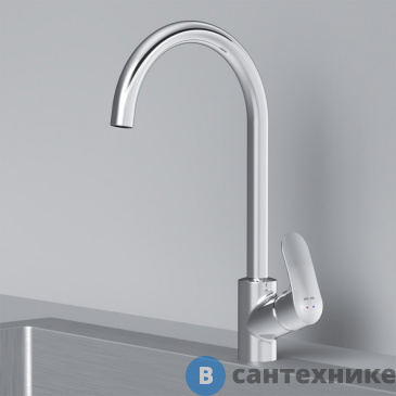картинка Смеситель AM.PM Like F8007700 для кухни с каналом для питьевой воды, хром