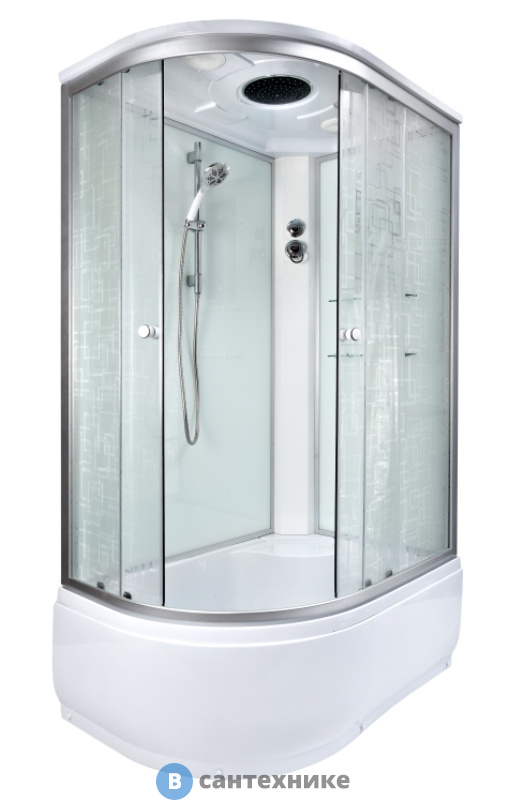 Душевая кабина Deto ЕМ4512 R стандартная (1200*800*2200)