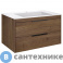картинка Тумба под раковину Vincea Chiara 2D 800 подвесная, 2 выкатных ящика soft-close, T.Oak (VMC-2C2800TO)