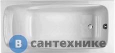 Чугунная ванна Jacob Delafon REPOS E2904 (180x85) б/ручек, без ножек и сифона