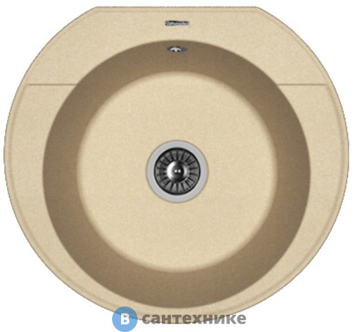 Кухонная мойка FLORENTINA Эльба, бежевый FG (20.145.C0555.104)