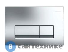 Смывная клавиша Geberit Delta 50 115.119.21.1 для двойного смыва, глянцевый хром