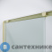 картинка Душевое ограждение Niagara Nova NG-44-12ASG-A90SG-34 (120х90х195) прямоугольник, раздвижная, золото сатин, стекло прозрачное