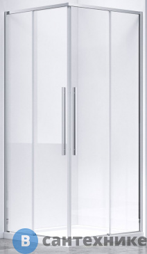 картинка Душевой уголок Vincea Slim-N VSS-4SN900CL, 900*900, хром, стекло прозрачное, без поддона
