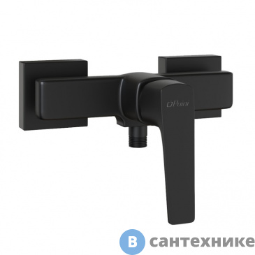 картинка Смеситель Paini Bari RTYO511 для душа без аксессуаров, чёрный
