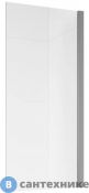 Шторка на ванну STWORKI Стокгольм GV-861 MT 80х150 см, профиль хром матовый (449637)