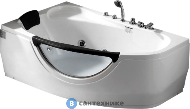 Акриловая ванна Gemy G9046-II B L (1710*990*680)