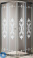 картинка Душевой уголок Cezares GIUBILEO-A-2-100-SCORREVOLE-CP-Br (1000x1000x1950) без поддона