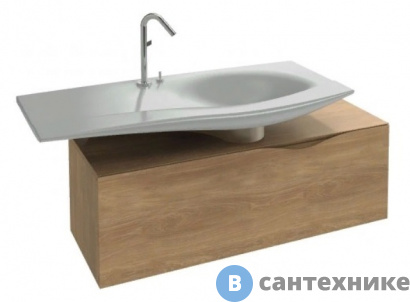 картинка Тумба под раковину Jacob Delafon STILLNESS EB2001-P6 натуральный дуб (121x45х40)