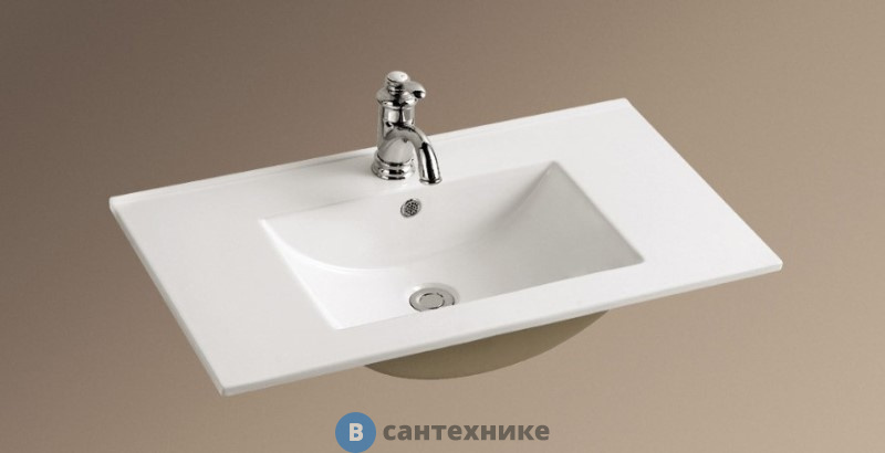 Раковина WELTWASSER DEILBACH 7506- 80 подвесная (810х470х180)