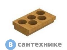 Модуль Reginox для специй (бамбук, 5 отверстий)  SLIM (PSR011-2-3) (c/box)