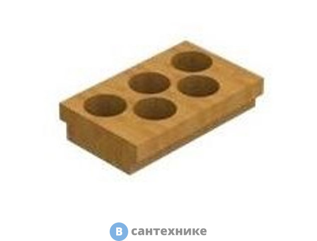 Модуль Reginox для специй (бамбук, 5 отверстий)  SLIM (PSR011-2-3) (c/box)