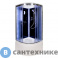 картинка Душевая кабина Deto B10S LED black (100х100х220 см)