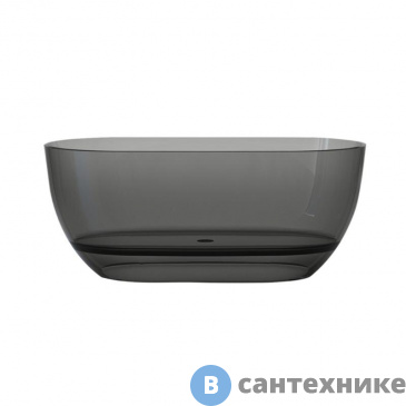 картинка Акриловая ванна Black&White SB3010 Smoky Grey (1700x780x560)