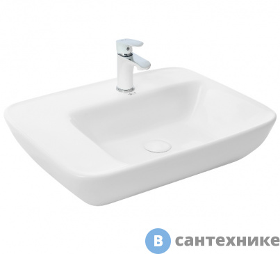 картинка Раковина WELTWASSER ELBACH 1004 накладная (575х435х135)