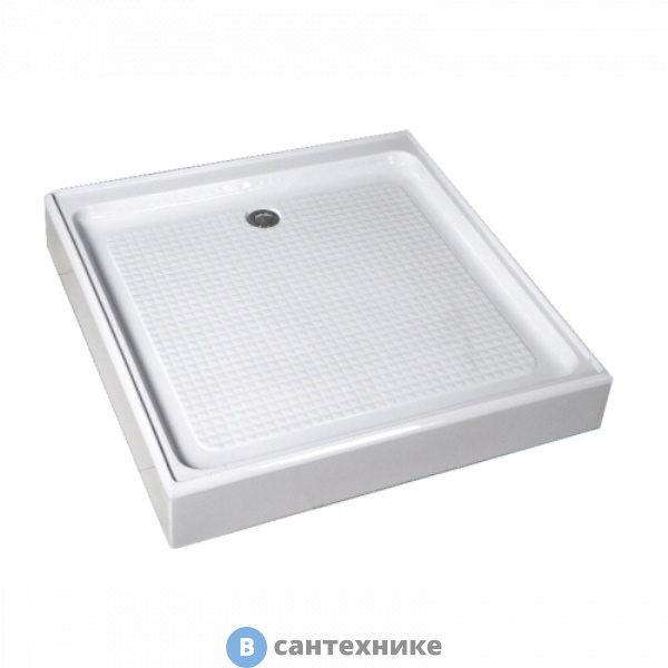 Душевой поддон WEMOR 80/14 S квадратный 800*800*140 мм (10000003004)