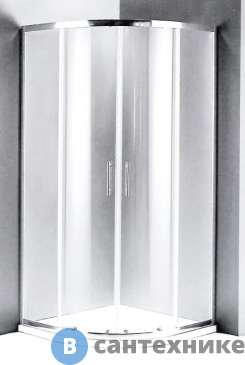 картинка Душевой уголок Luxus L020 ARDEN, без поддона (900х900х2000)