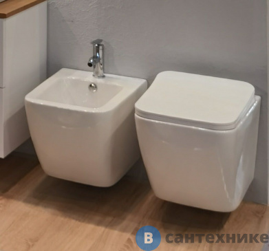 картинка Биде подвесное Art & MAX MAXIMA AM010BH, с креплением