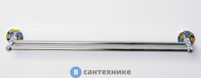 Штанга WasserKRAFT Diemel K-2240 для полотенец двойная