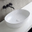 Раковина AZZURRA ELEGANCE CIRCLE накладная 60х40х14 см без отв. под смеситель, без перелива. белый (ELLA060400C0BI/(ECI60 bi*0))