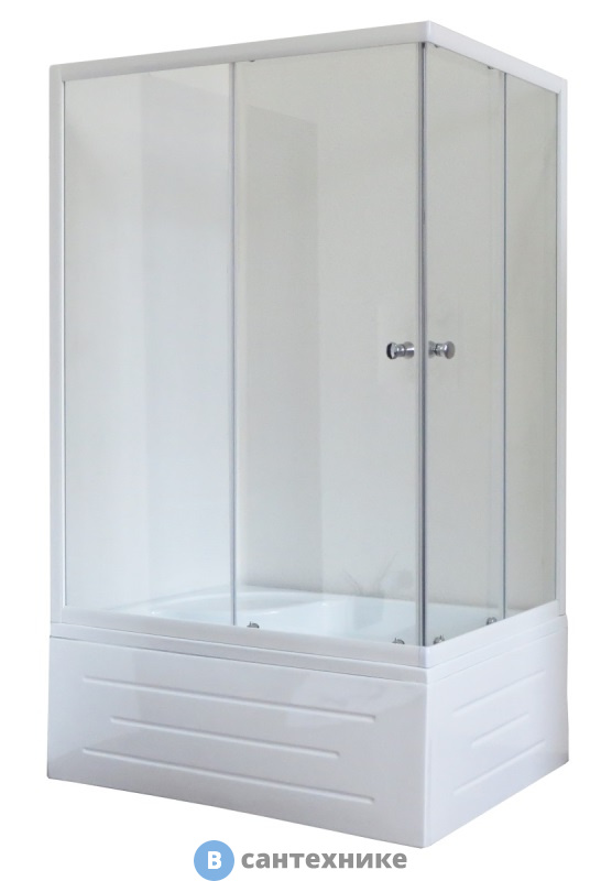 Душевой уголок Royal Bath RB 8120BP-T L 1200x800x2000 (прозрачное)