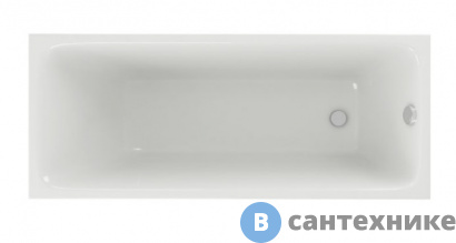 картинка Ванна акриловая AZARIO BELLA 150*70 см прямоугольная (AV.0020150), без каркаса и сифона