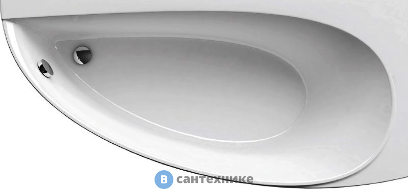 Акриловая ванна Ravak AVOCADO 150 P белая (CS01000000)