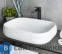 картинка Раковина накладная GID-ceramic N9243 белый (560х420х140)