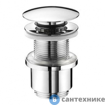 картинка Выпуск GLOBO для раковины без перелива, цвет хром (FI024CR)