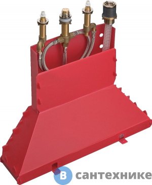 картинка Скрытая часть Hansgrohe 13444180 смесителя для ванны