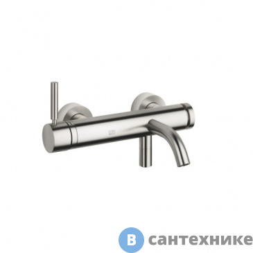 картинка Смеситель Dornbracht Meta 33.200.660.06 для ванны и душа, платина матовая