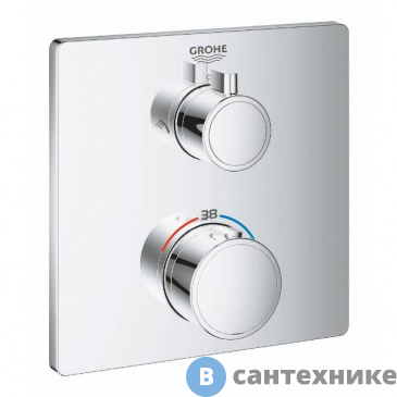 картинка Термостат Grohe 24079000 GRT для душа